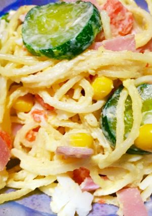 こってり♡スパゲッティサラダ☆-レシピのメイン写真