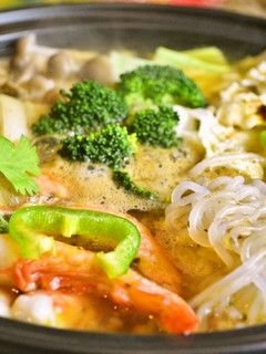 トムヤムカレー鍋 ピリ辛~エスニック!-レシピのメイン写真