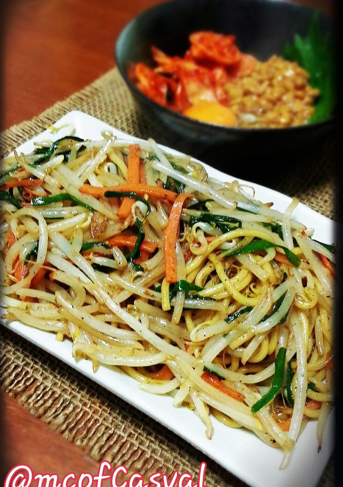 野菜たっぷり♪オイスターマヨ焼きそば-レシピのメイン写真