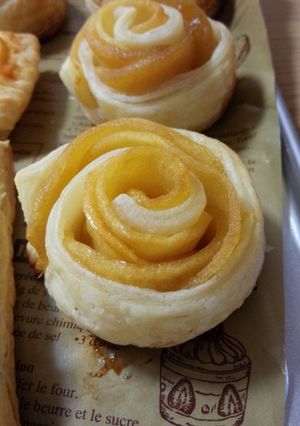 ☆お花風~薔薇アップルパイ~☆-レシピのメイン写真