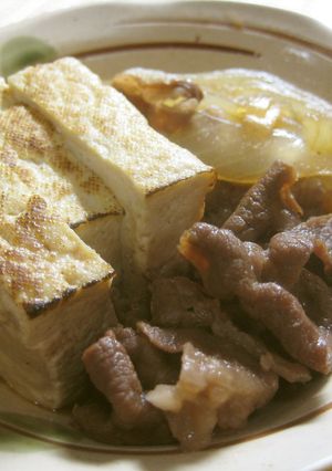 簡単！基本の肉豆腐-レシピのメイン写真