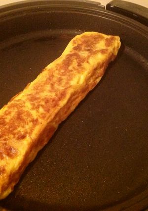 ホットプレートで厚焼き玉-レシピのメイン写真