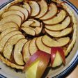 我家のオープンアップルパイ
