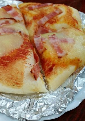 少ない材料で☆簡単ピザ-レシピのメイン写真