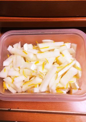 すし酢で簡単！ゆず大根-レシピのメイン写真