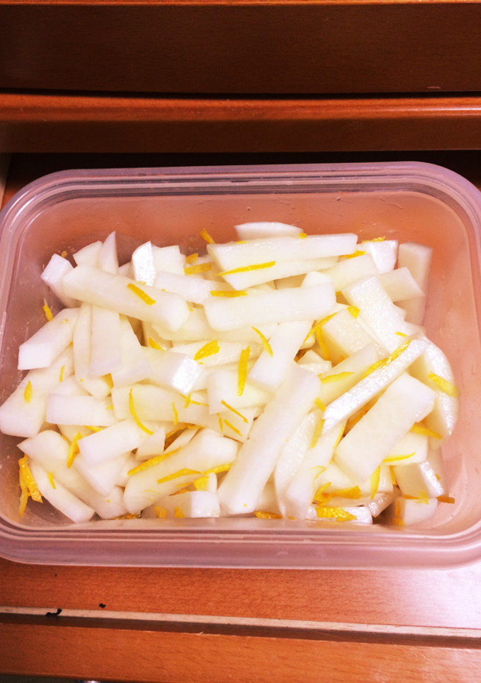 すし酢で簡単！ゆず大根-レシピのメイン写真
