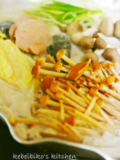 鮭の胡麻豆乳味噌鍋-レシピのメイン写真