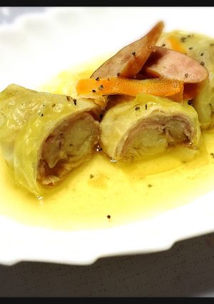 明日の朝は野菜スープ★簡単ロールキャベツ-レシピのメイン写真