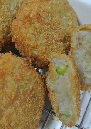 粉末赤玉ねぎのコロッケ-レシピのメイン写真