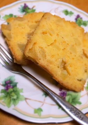 簡単☆リンゴのパウンドケーキ-レシピのメイン写真