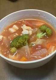鶏肉のトマトスープ-レシピのメイン写真