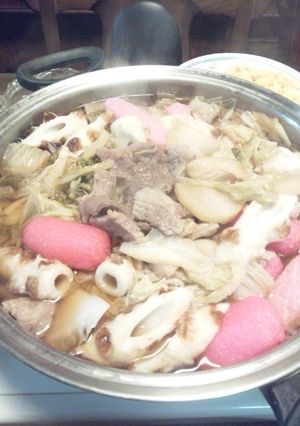 あったまるぅ～牛すじと白菜の無水おでん♪-レシピのメイン写真