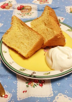 美味しい♡シフォンケーキ♪-レシピのメイン写真