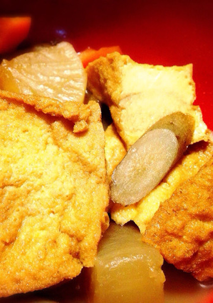 *簡単*厚揚げと根菜の煮物*-レシピのメイン写真
