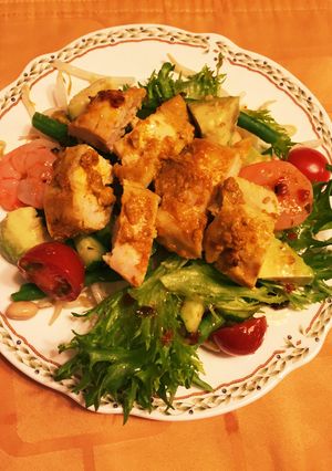 鶏胸肉マリネサラダ-レシピのメイン写真