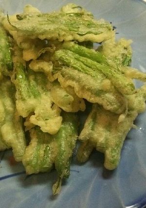 いんげん豆の天ぷら-レシピのメイン写真