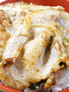 我が家の豚生姜焼き丼-レシピのメイン写真