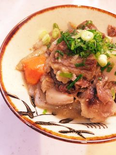 根菜たっぷり!牛すじ肉の土手焼き-レシピのメイン写真