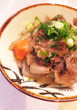 根菜たっぷり！牛すじ肉の土手焼き-レシピのメイン写真
