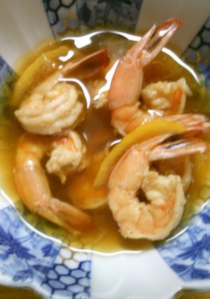 おせちにも 柚子風味 海老の あっさり煮-レシピのメイン写真