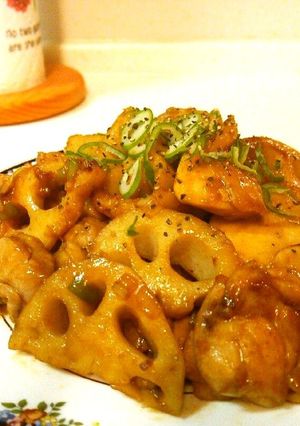 ❁鶏肉とレンコンのコチュジャンねぎ炒め-レシピのメイン写真