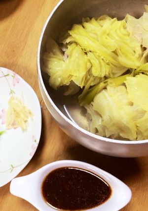 薬味で食べる梅肉ポン酢のミルフィーユ鍋-レシピのメイン写真