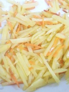 じゃがいもと人参の炒め物-レシピのメイン写真