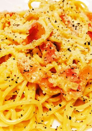 必見！【美味すぎる本格カルボナーラ】-レシピのメイン写真