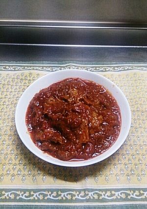 豚軟骨のぷるっぷるトマト煮込み♪-レシピのメイン写真