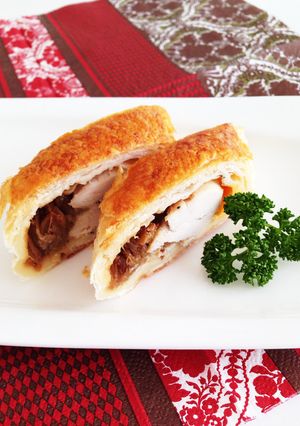 鶏ささみのパイ包み焼き-レシピのメイン写真