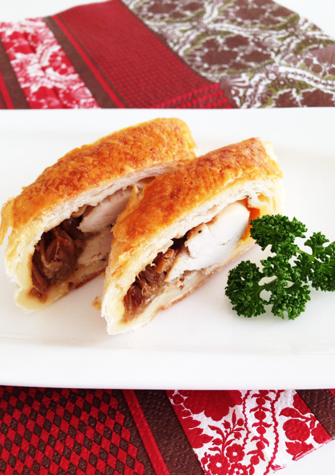 鶏ささみのパイ包み焼き-レシピのメイン写真