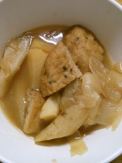簡単 じゃがいも ごぼう がんもの 煮物-レシピのメイン写真