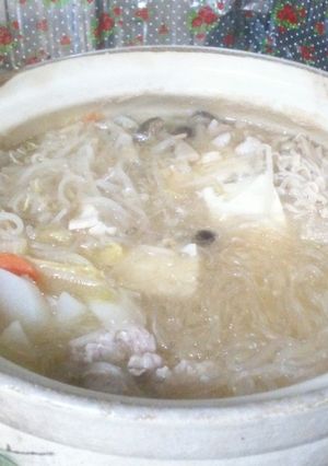 甘めの味噌鍋-レシピのメイン写真