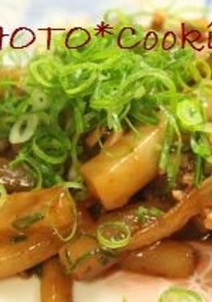 超～簡単！大根といかの塩辛の炒め物-レシピのメイン写真
