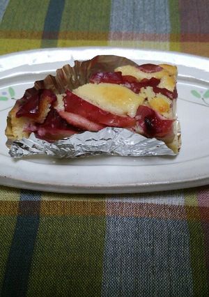 簡単林檎のチーズケーキ-レシピのメイン写真