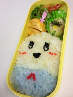 【15分で作れる!?】ふなっしーキャラ弁-レシピのメイン写真