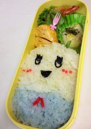 【15分で作れる!?】ふなっしーキャラ弁-レシピのメイン写真