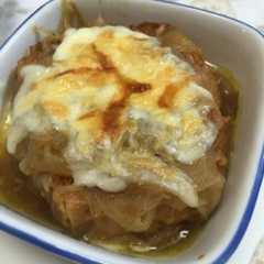 รูปของ あつあつオニオングラタンスープ