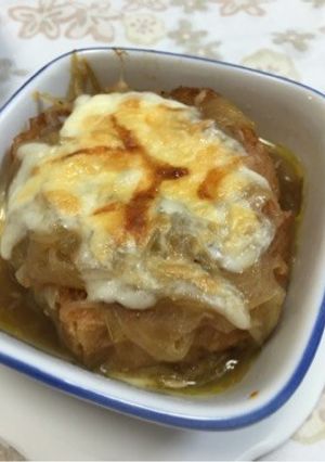 あつあつオニオングラタンスープ-レシピのメイン写真