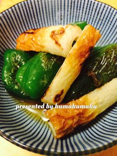 ピーマンと竹輪のサッと煮!-レシピのメイン写真