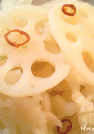 酢蓮-レシピのメイン写真