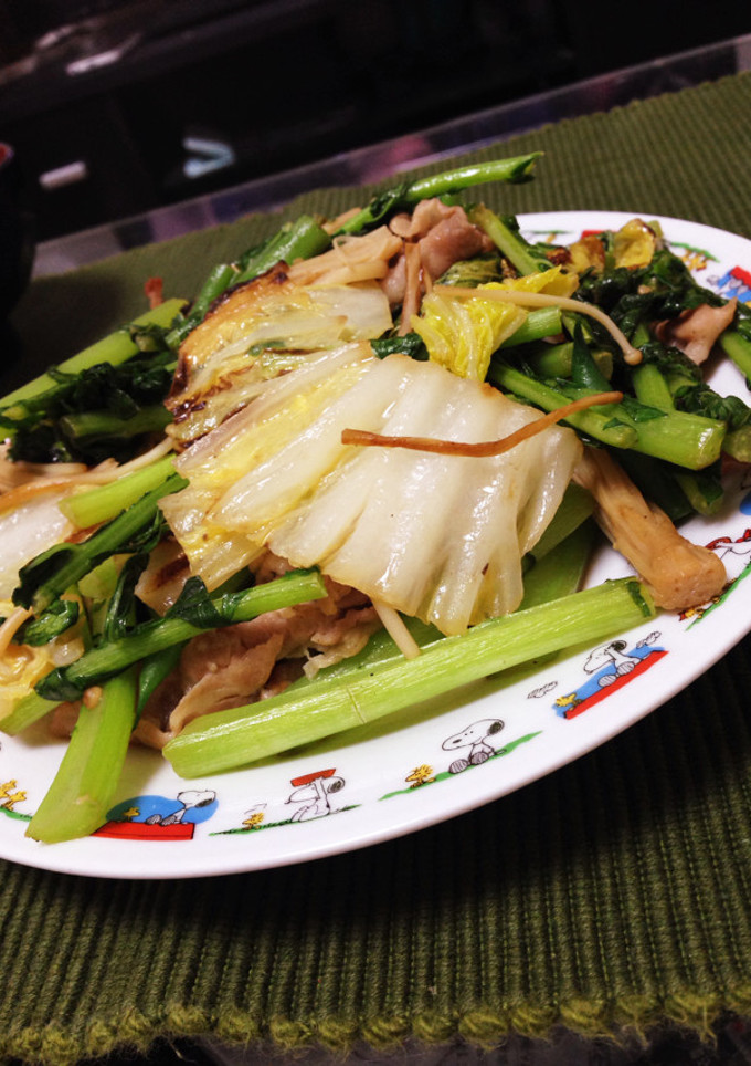 残り物でテキパキと！野菜炒め-レシピのメイン写真