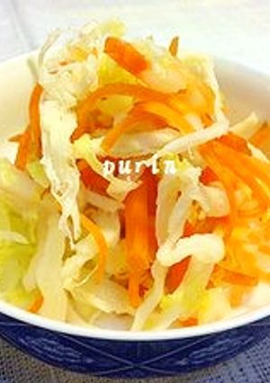 ソフトさきいか入り白菜の浅漬け-レシピのメイン写真