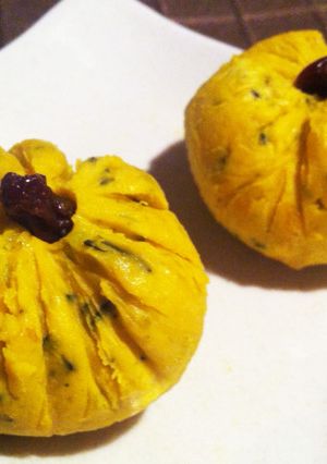 かぼちゃの茶巾-レシピのメイン写真