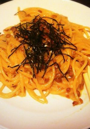 簡単納豆パスタ-レシピのメイン写真