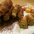 オクラの豚肉巻き マヌカ甘辛炒め