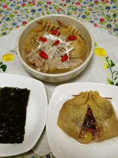 サムゲタン風★福袋煮-レシピのメイン写真
