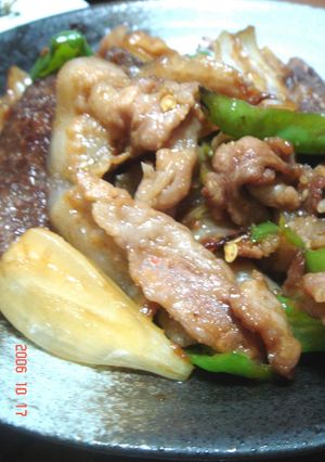 ちょっと一手間加えたら、激旨焼肉炒め♪-レシピのメイン写真
