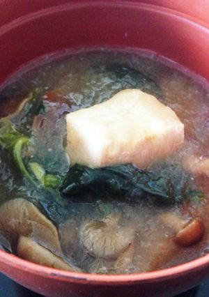 冷え対策！高野豆腐となめこのみぞれ汁-レシピのメイン写真
