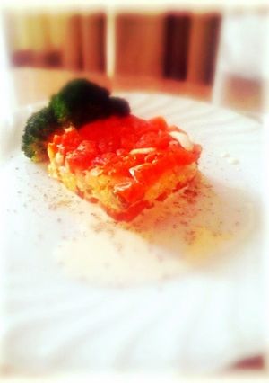 クリスマス＊サーモンタルタルの前菜サラダ-レシピのメイン写真